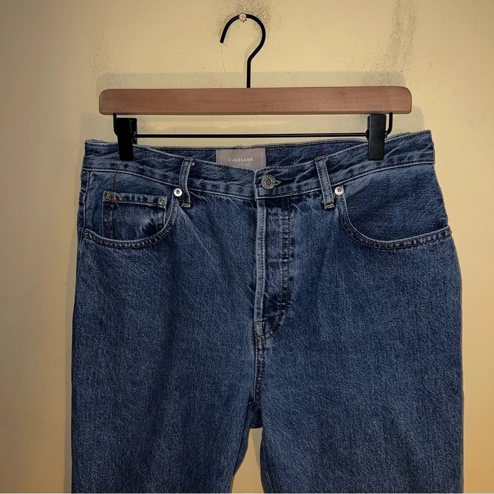 Everlane Women's High Rise Jeans - Blue - Picture 5 of 5